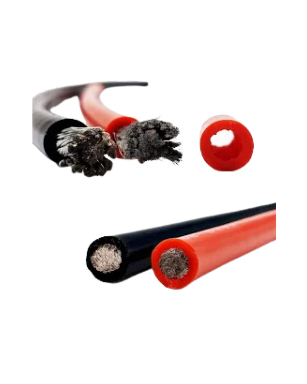 6 AWG Silikon Kablo (Kırmızı) 1 METRE