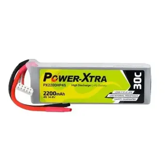 Power-Xtra PX2200HP4S 14.8V 2200 mAh Li-Po Battery (30C)